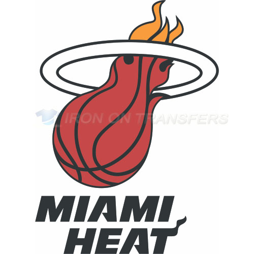 Miami Heat Iron-on Stickers (Heat Transfers)NO.1065